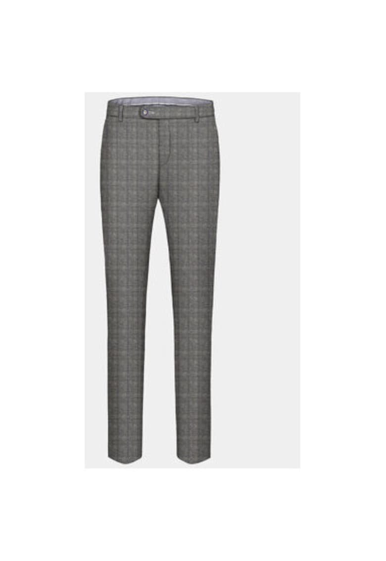 Pantaloni barbati - 301153955 - Bumbac/Poliester - Gri
