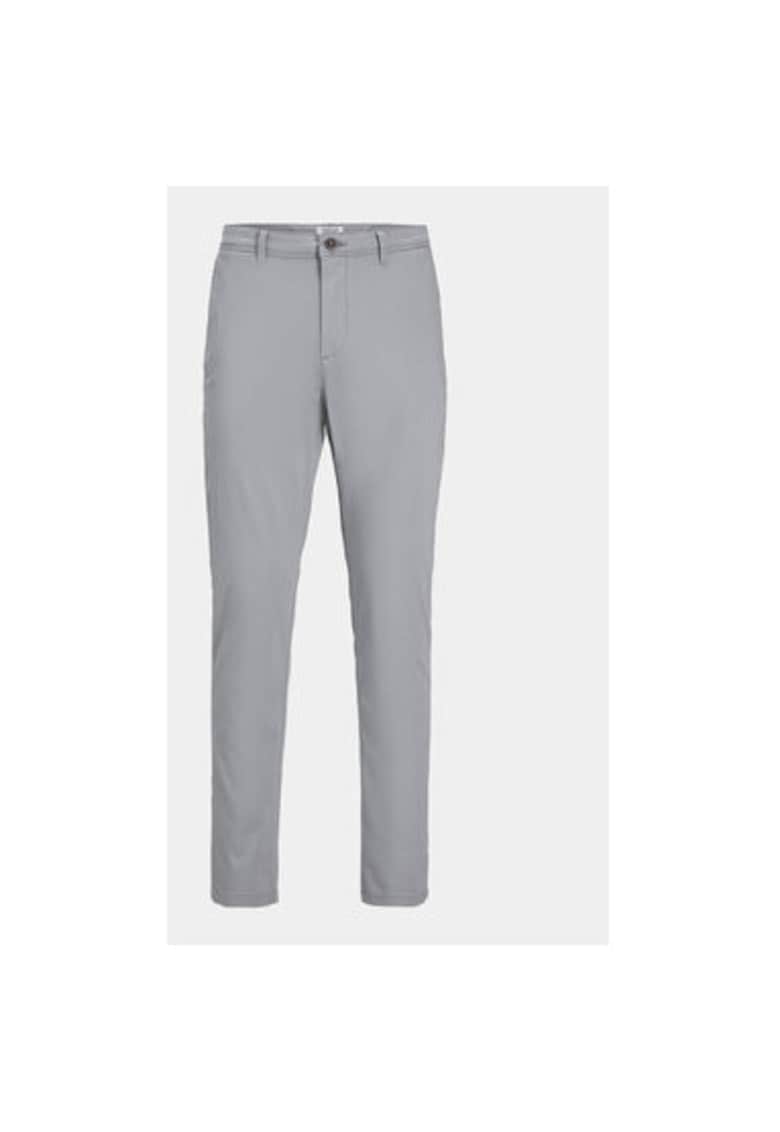 Pantaloni barbati - 303258566 - Bumbac/Bumbac - Gri - Gri