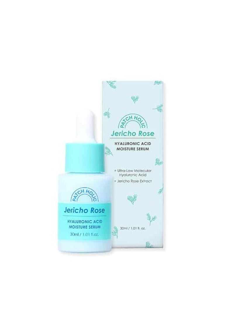 Serum hidratant cu extract de trandafir de Jericho si acid hialuic - 30ml