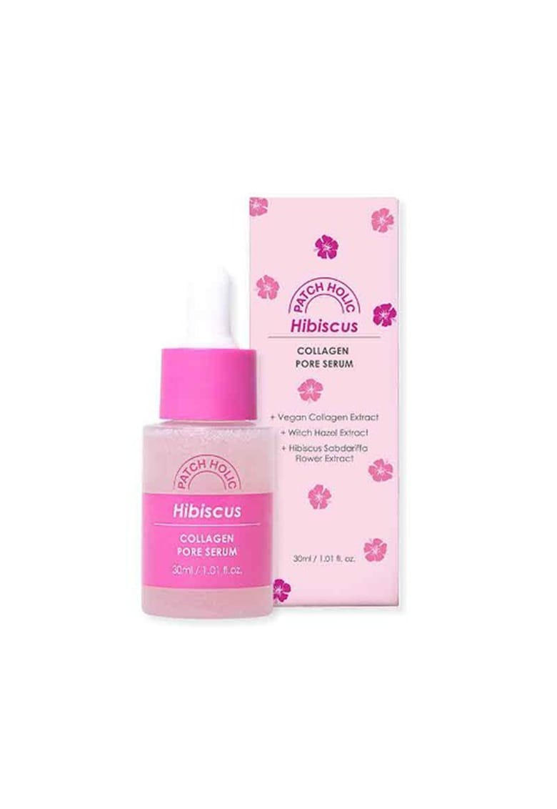 Serum pentru luminozitate si minimizarea porilor cu colagen vegan - 30ml