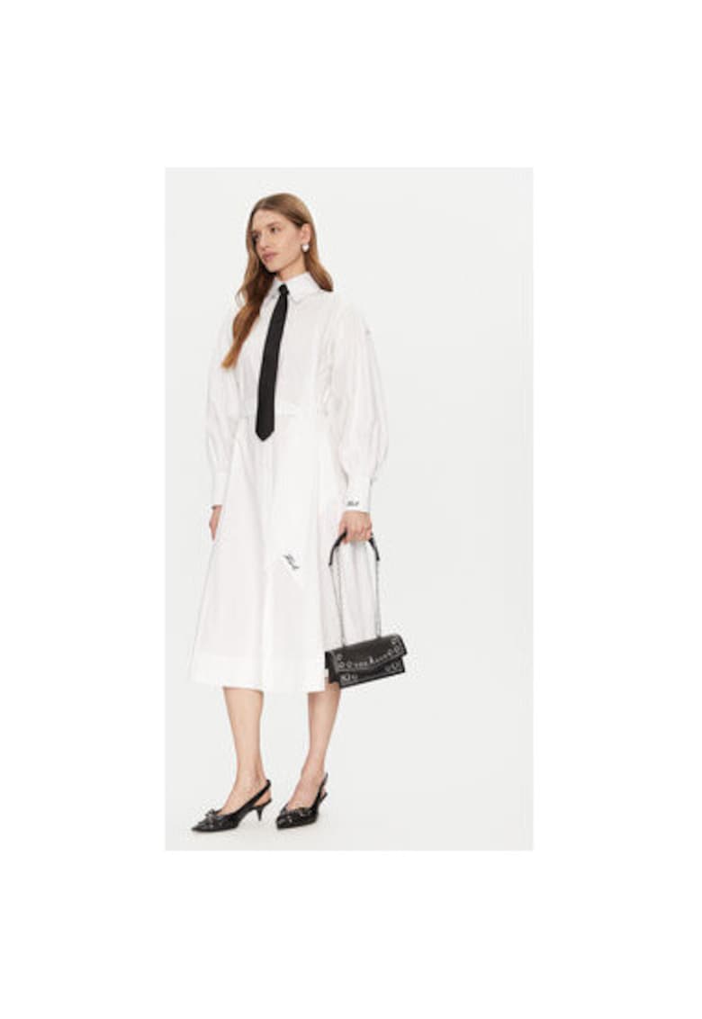 Rochie dama - 304580253 - Bumbac - Alb Rochie dama - 304580253 - Bumbac - Alb