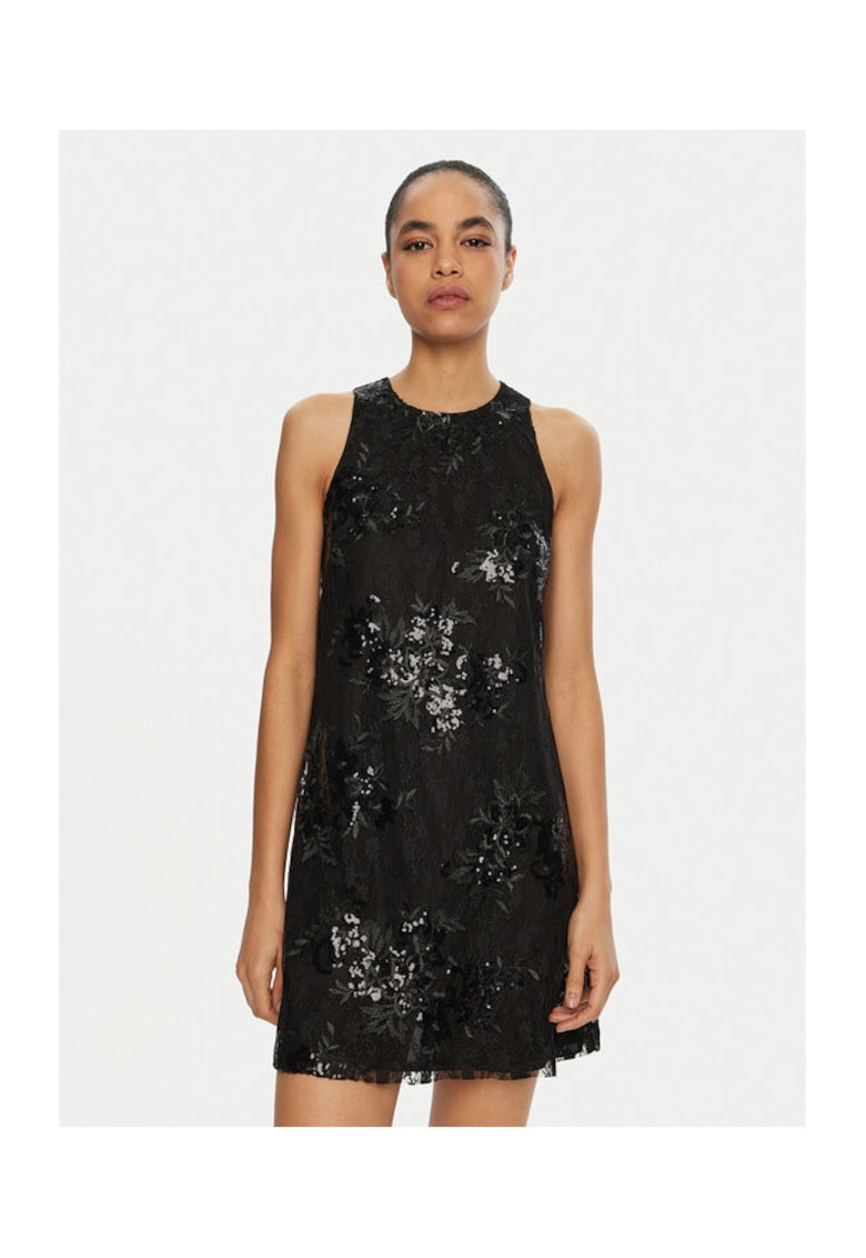 Rochie dama - 305194619 - Poliester - Negru - Negru