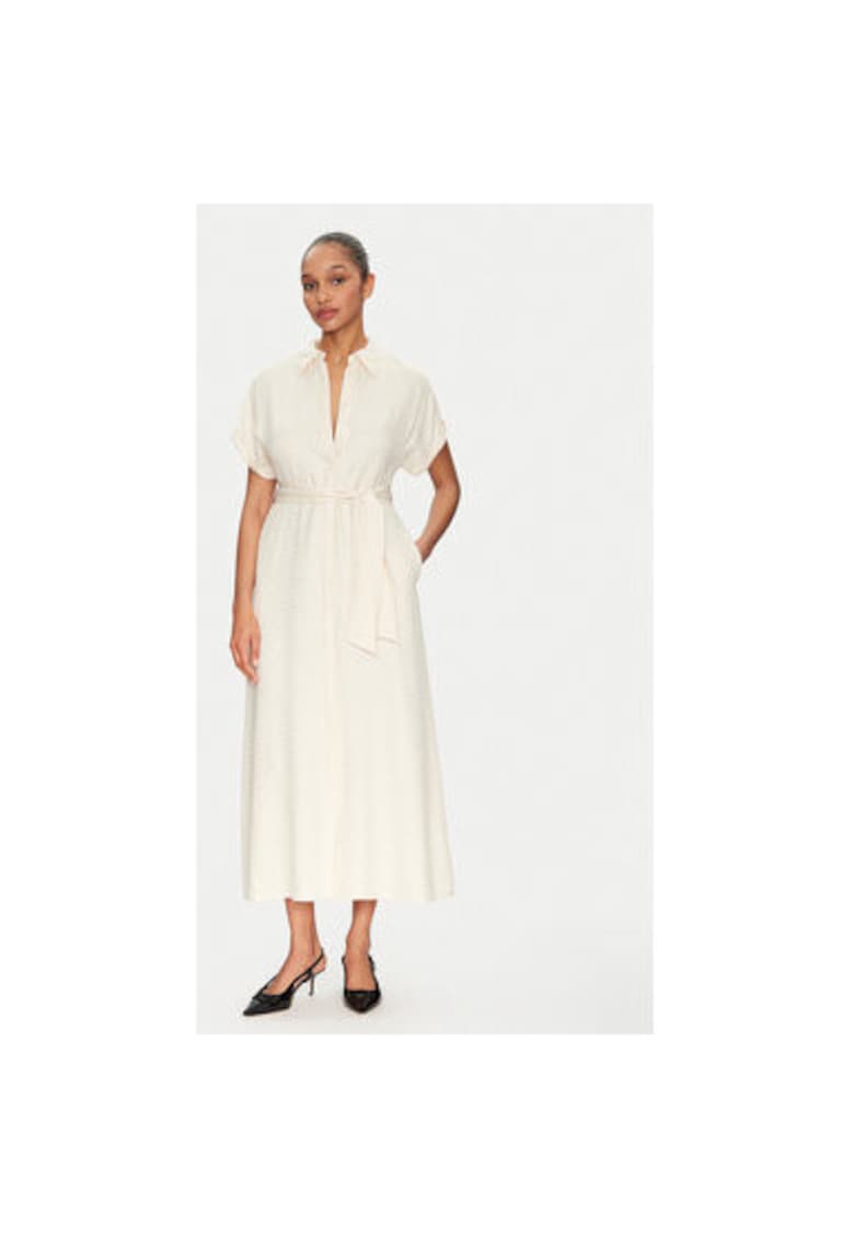 Rochie dama - 305350626 - Viscoza/Poliester reciclat - Bej Rochie dama - 305350626 - Viscoza/Poliester reciclat - Bej