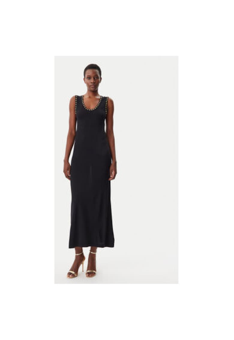 Rochie dama - 305350640 - Viscoza/Nylon - Negru Rochie dama - 305350640 - Viscoza/Nylon - Negru