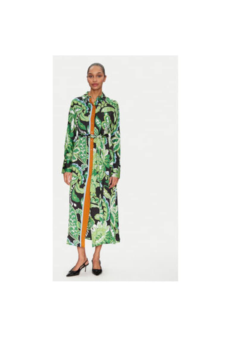 Rochie dama - 305350657 - Poliester reciclat/Poliester - Verde Rochie dama - 305350657 - Poliester reciclat/Poliester - Verde