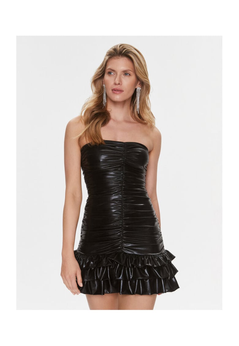 Rochie dama - 303890919 - Poliester - Negru - Negru