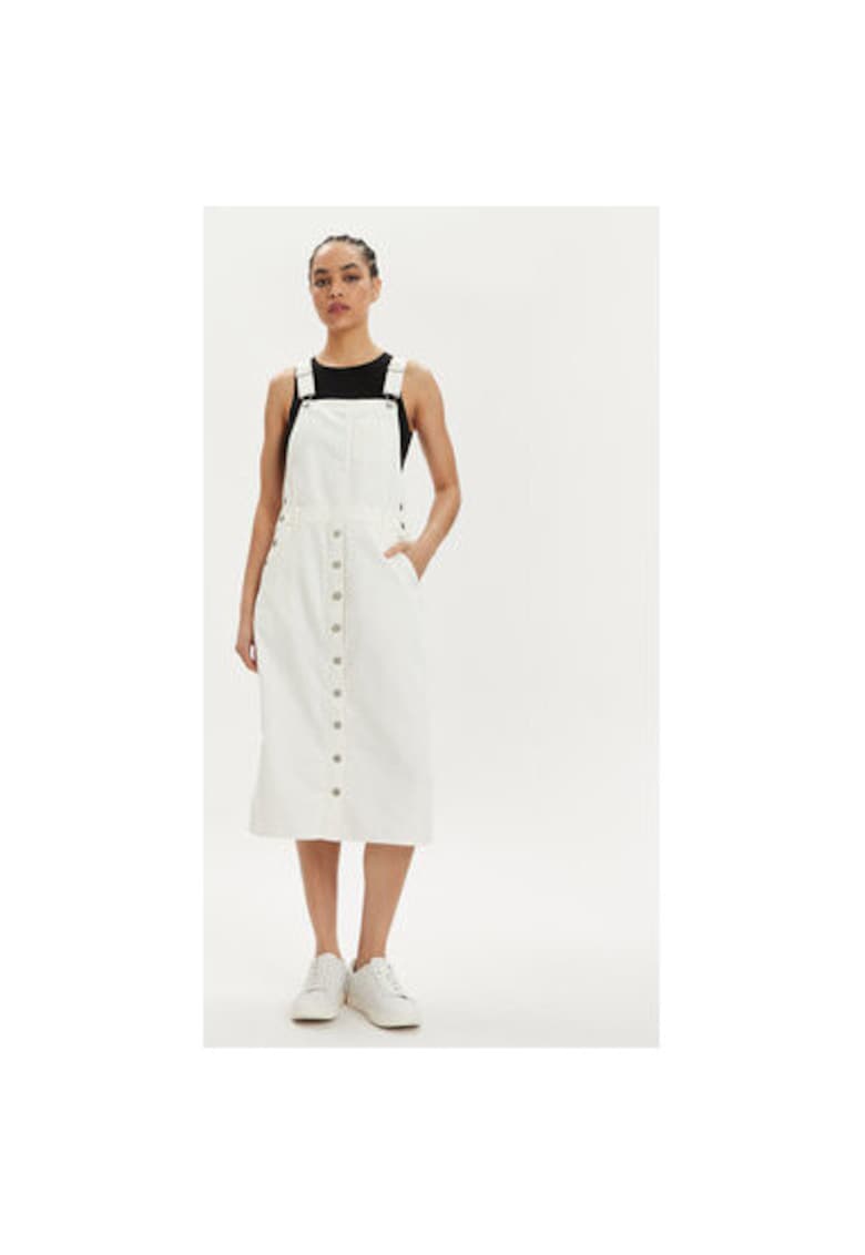 Rochie dama -  303866679 - Bumbac - Alb