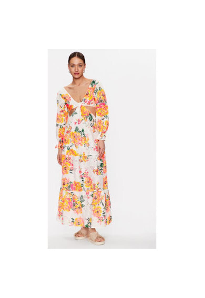 Rochie dama - 302938339 - Bumbac - Alb