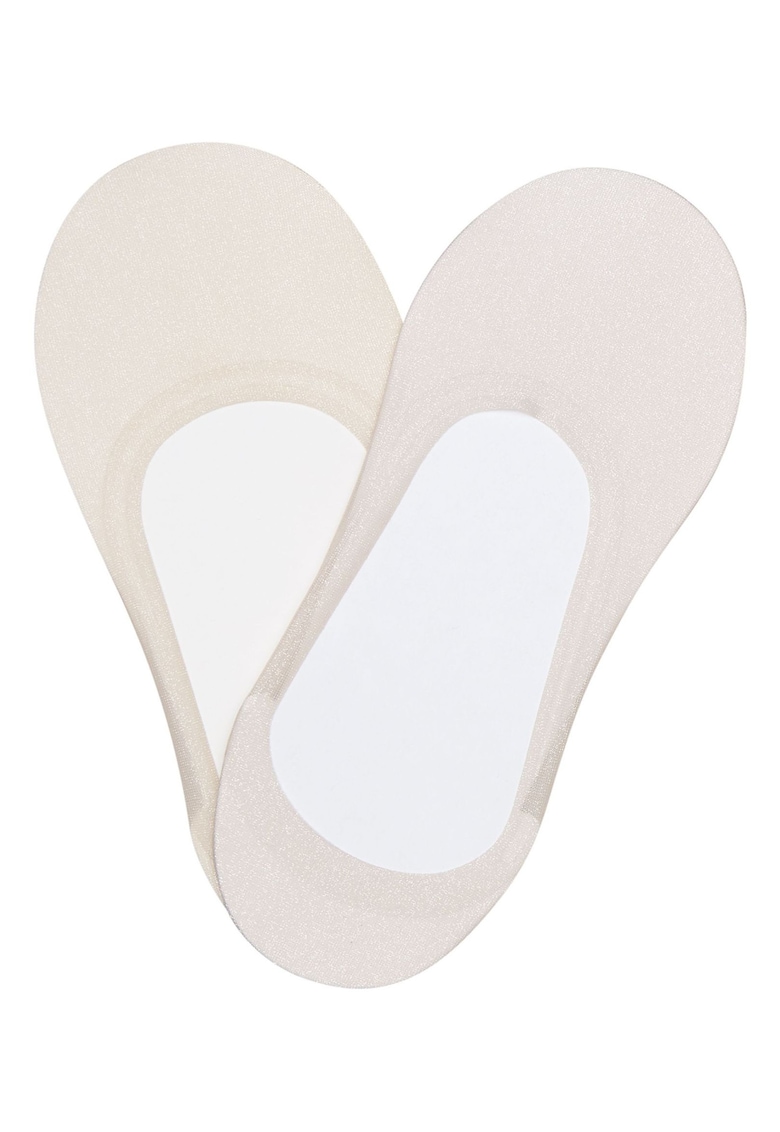 Sosete dama Rocco set de 2 perechi Bej - Bej