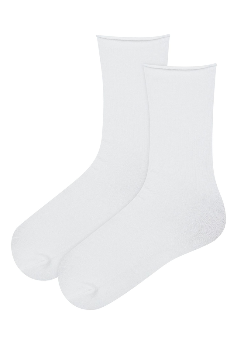 Sosete dama Wena Alb crem - Alb crem