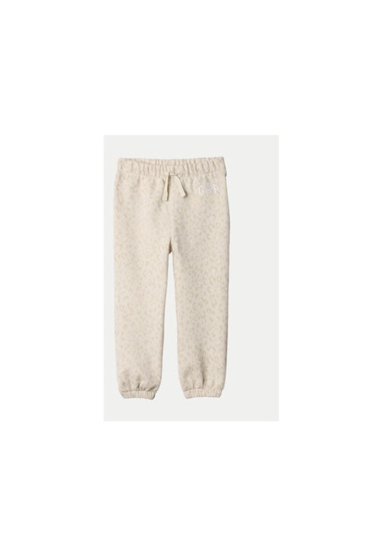Pantaloni fete - 304985881 - Bumbac/Poliester - Bej - Bej