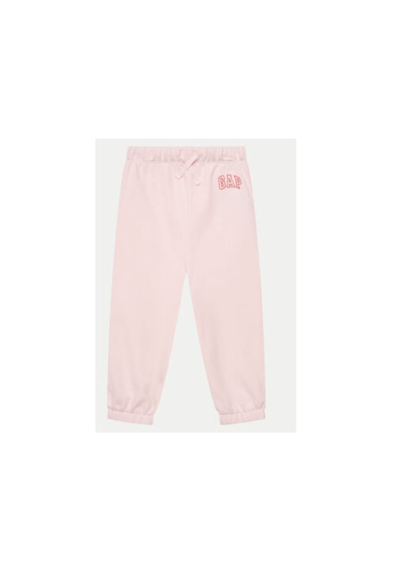 Pantaloni fete - 305289575 - Bumbac/Poliester reciclat - Roz - Roz