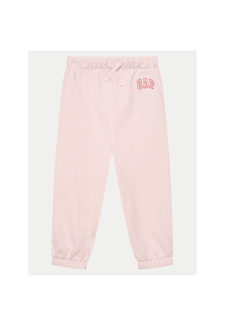 Pantaloni fete - 305289575 - Bumbac/Poliester reciclat - Roz - Roz