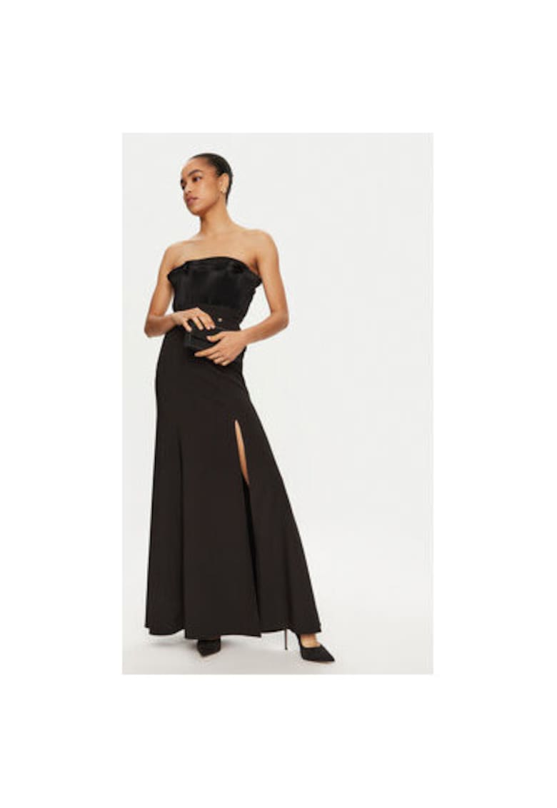 Rochie dama - 305015600 - Poliester - Negru - Negru