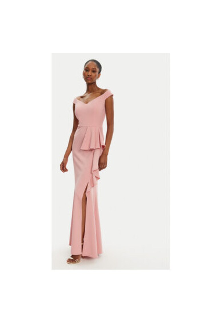 Rochie dama - 305264893 - Poliester - Roz - Roz