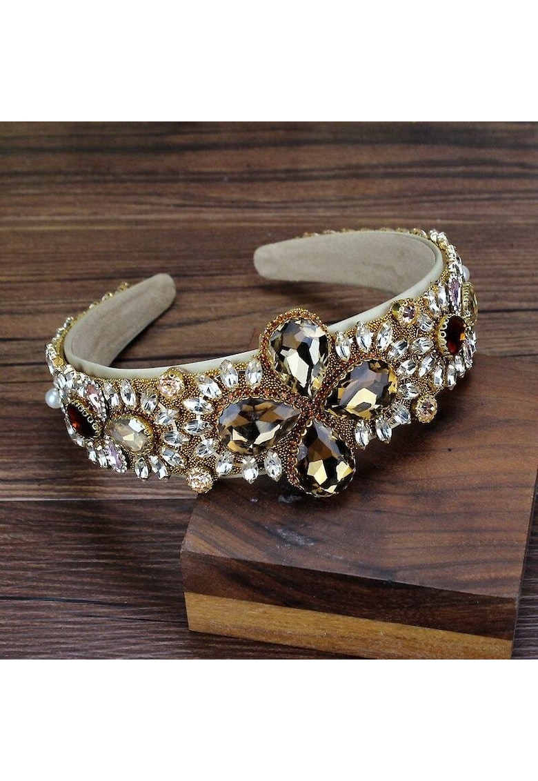 Bentita bej - cu pietre maro - Telli C3 -