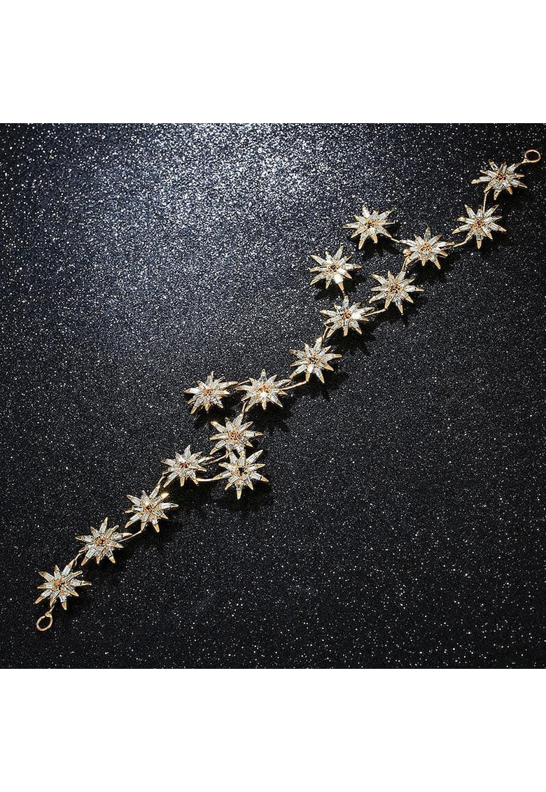 Coronita aurie - modelatoare - cu pietre - Atlanta C3 -