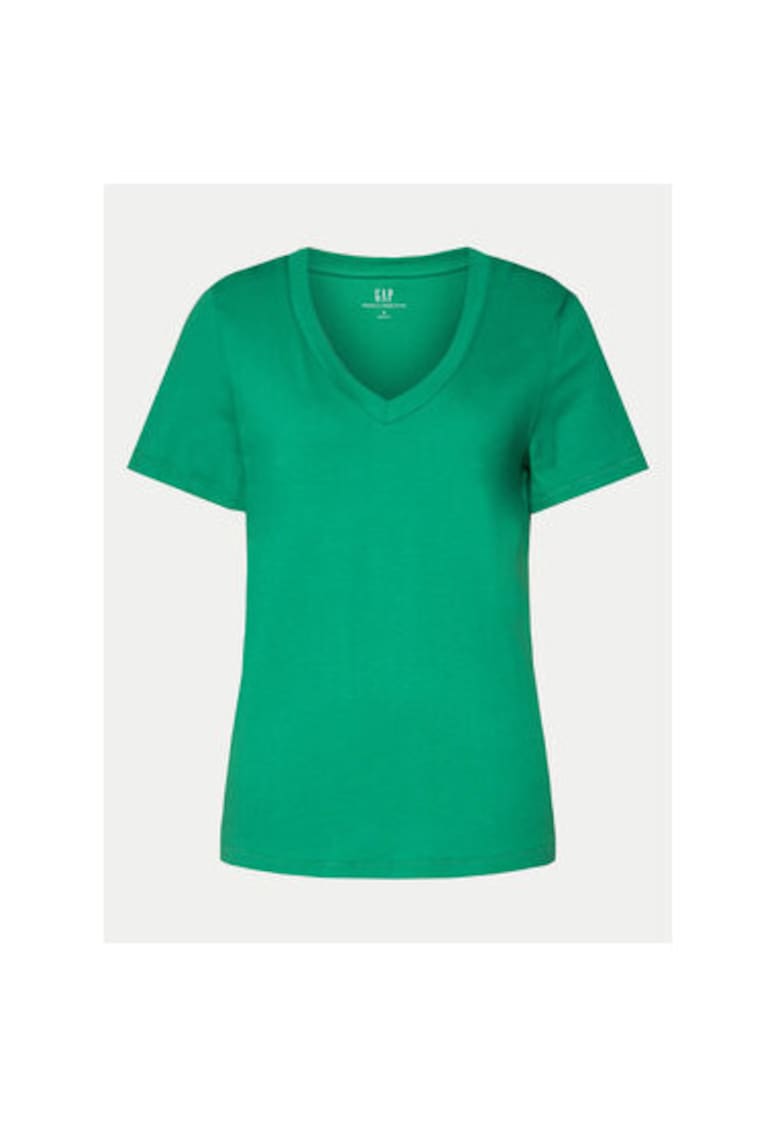 Tricou dama -  304144431 - Bumbac organic - Verde