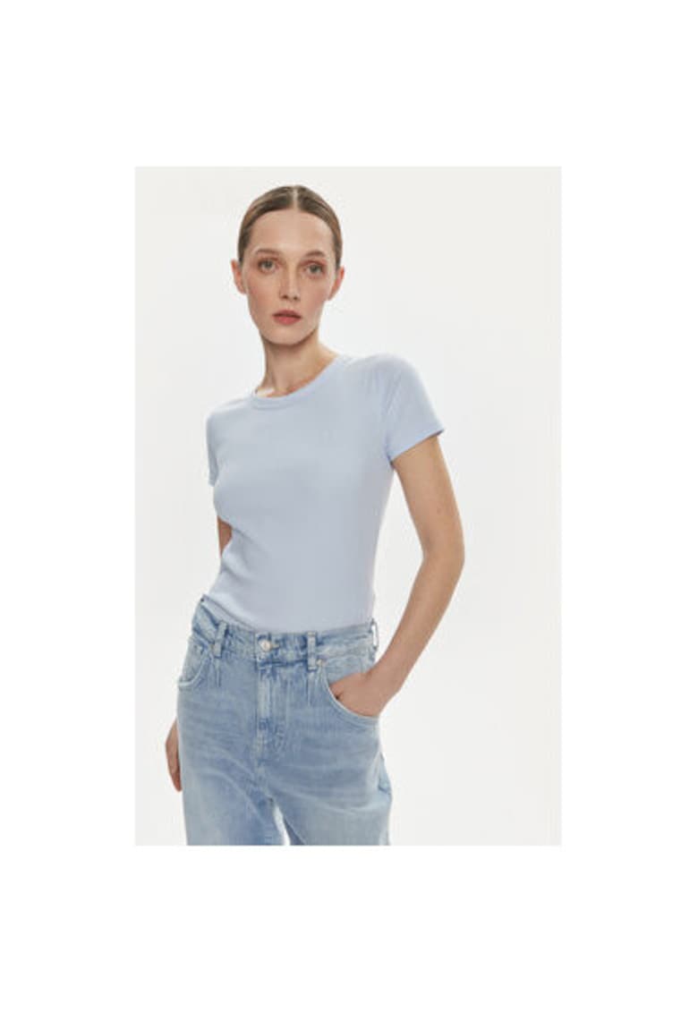 Tricou dama -  304164170 - Bumbac - Albastru