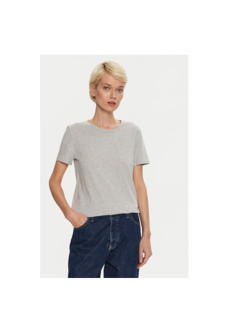 Tricou dama -  304454561 - Bumbac organic - Gri