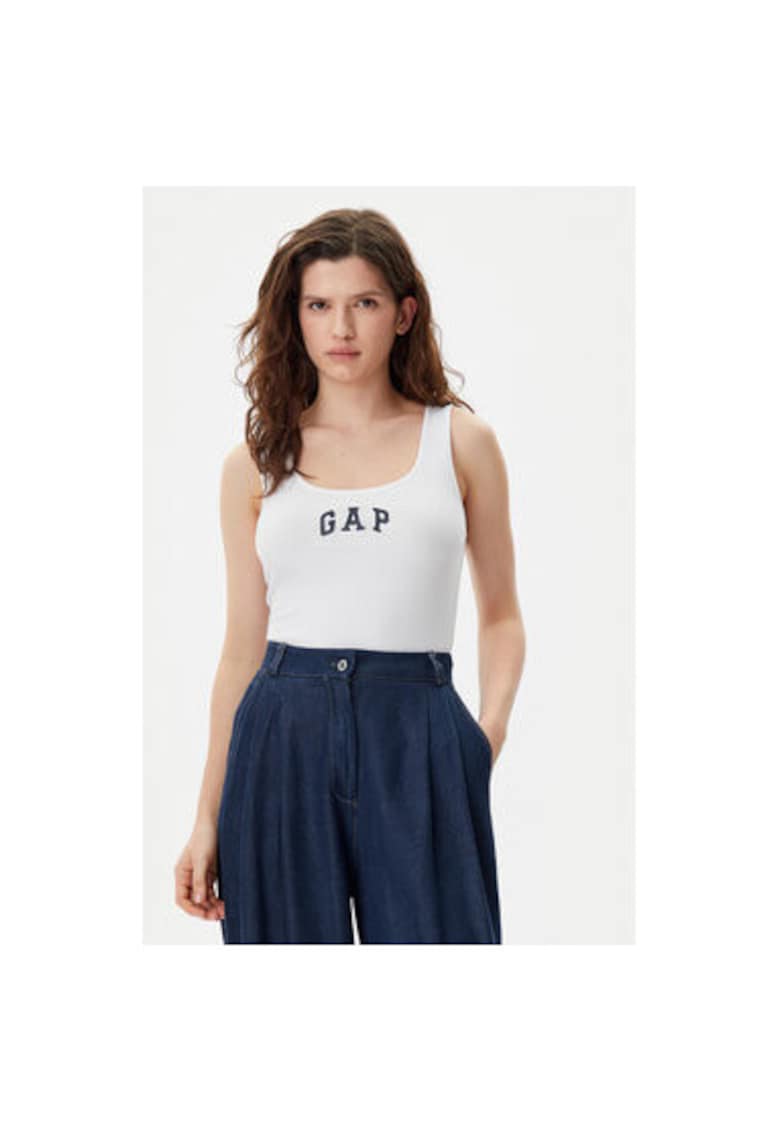 Tricou dama - 305290083 - Bumbac/Poliester - Alb