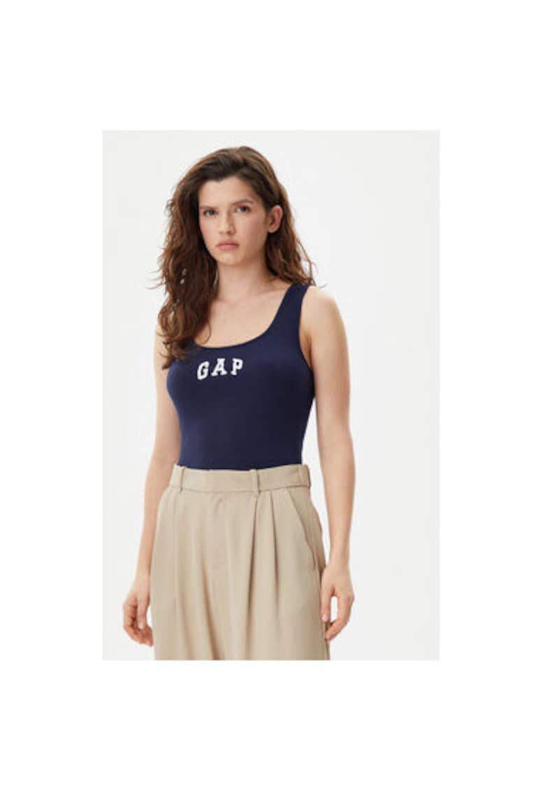 Tricou dama - 305290076 - Bumbac/Poliester - Albastru