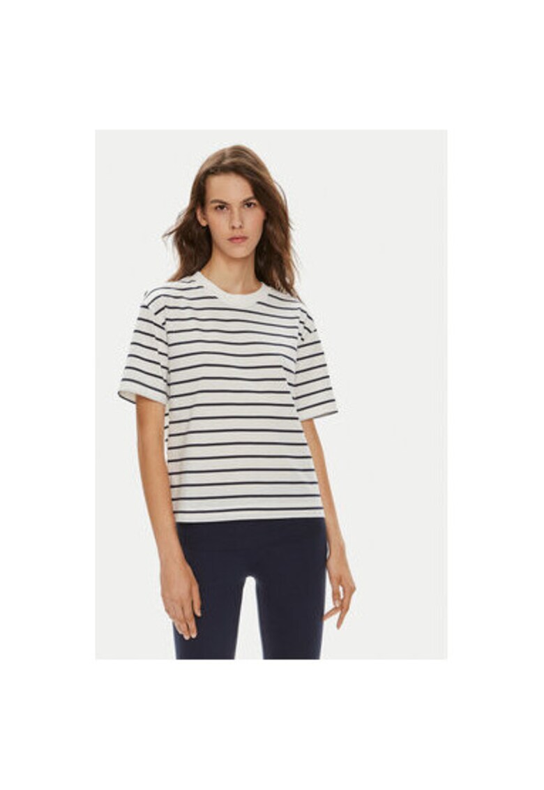 Tricou dama - 304387197 - Bumbac organic - Alb - Alb