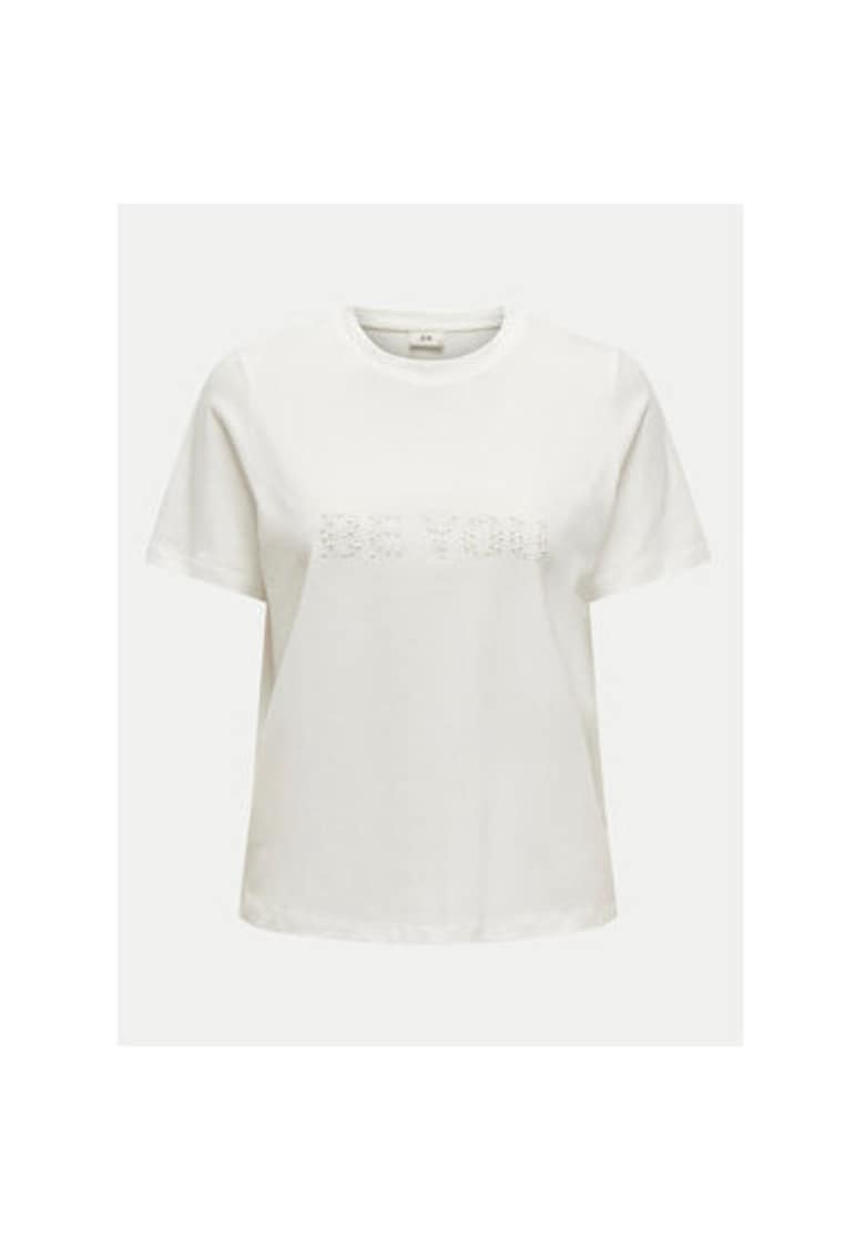 Tricou dama -  304436307 - Bumbac - Alb