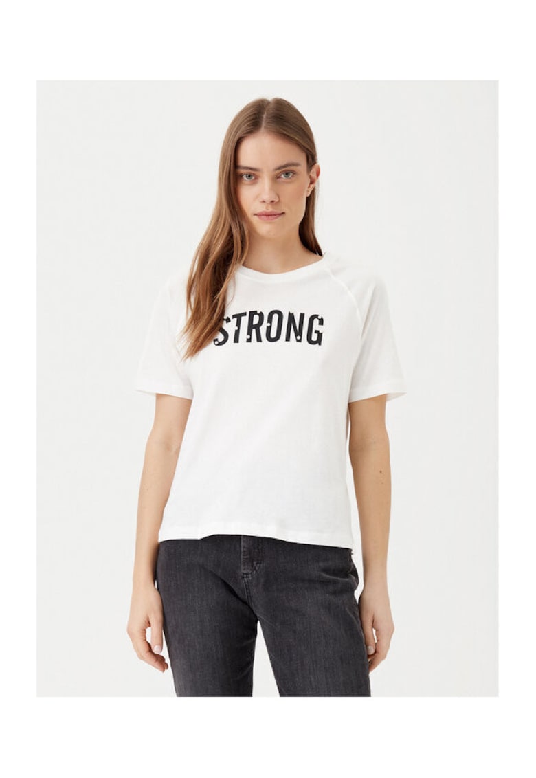 JdY Tricou dama - 304807107 - Bumbac - Alb - Alb
