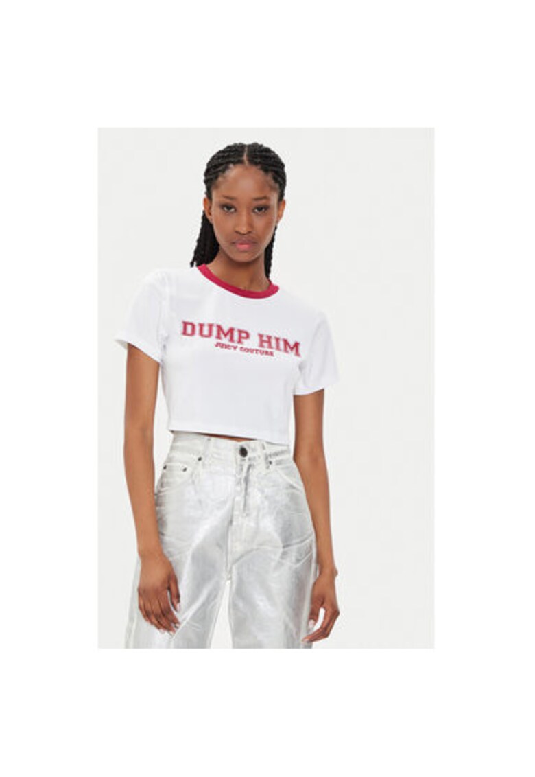 Tricou dama -  303896676 - Bumbac - Alb