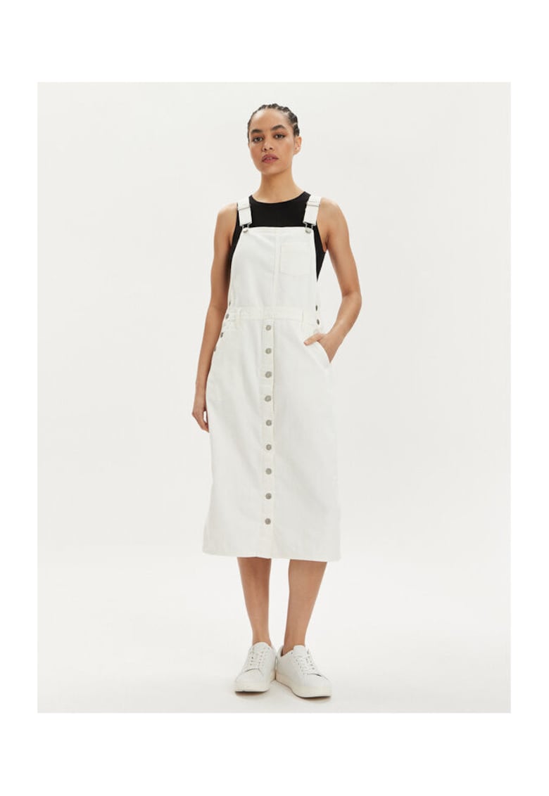 Levi's Rochie dama - 303866679 - Bumbac - Alb - Alb