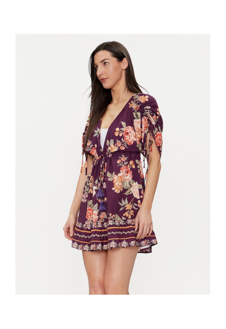 Rochie dama - 303748630 - Viscoza - Violet - Violet