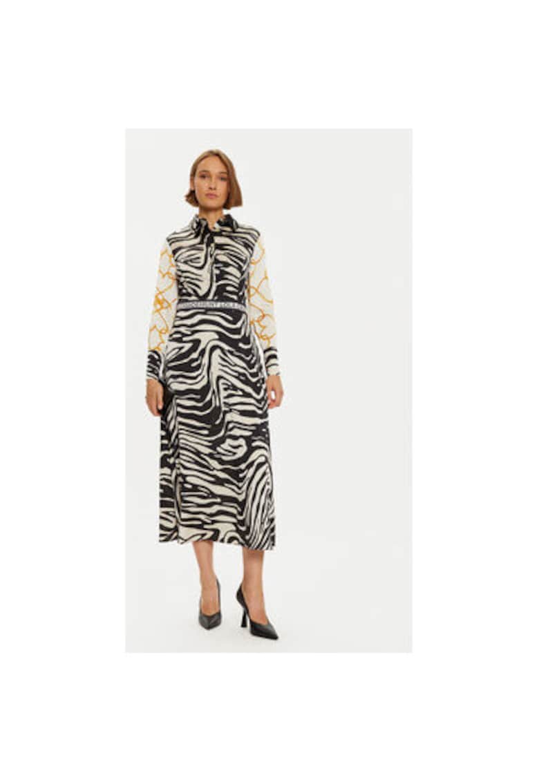 Rochie dama -  304864841 - Poliester reciclat/Poliester - Negru