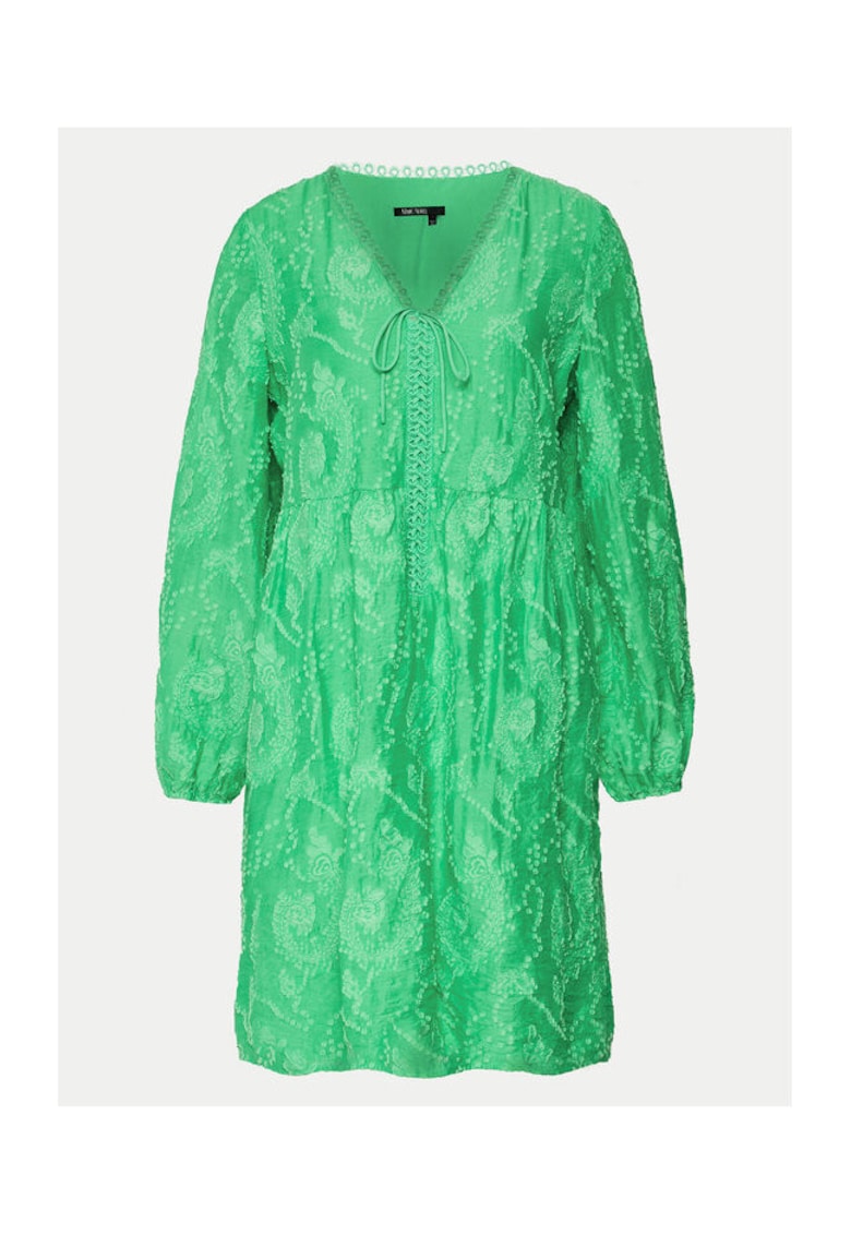 Rochie dama - 303698706 - Viscoza/Poliester/Poliamida - Verde - Verde