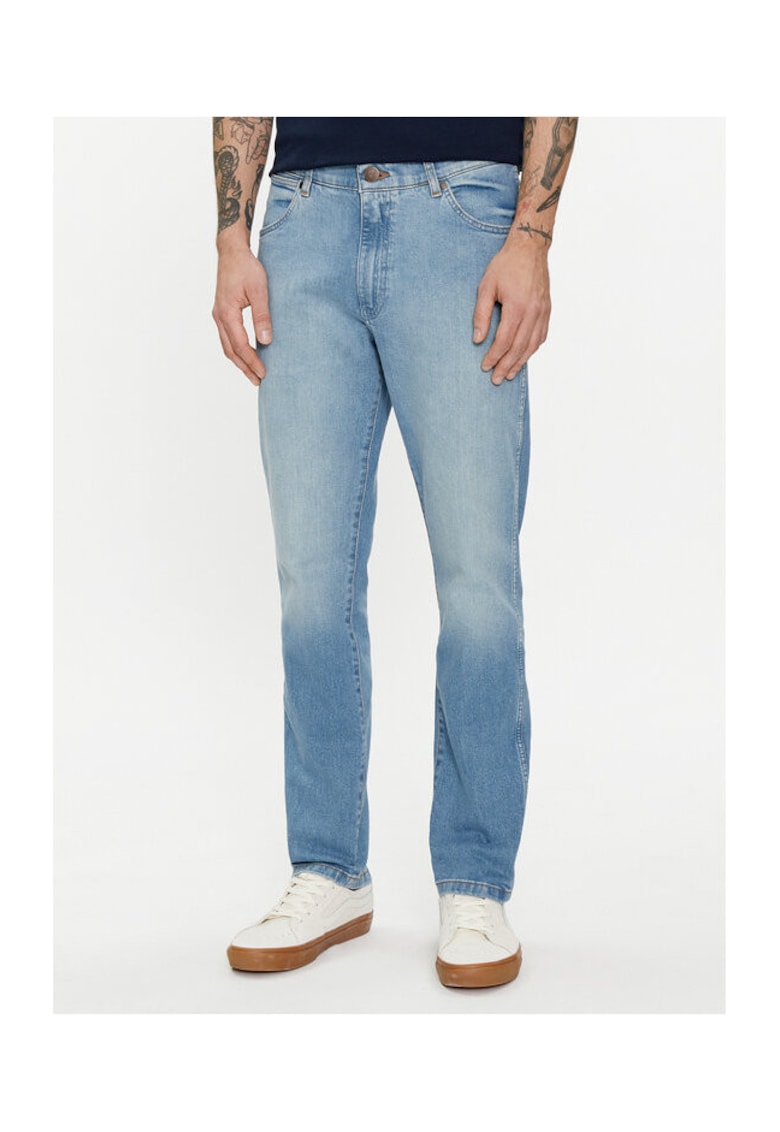 Blugi barbati - 303594602 - Bumbac - Albastru - Albastru