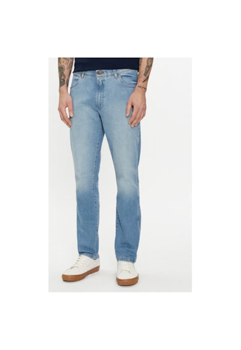 Blugi barbati - 303594602 - Bumbac - Albastru