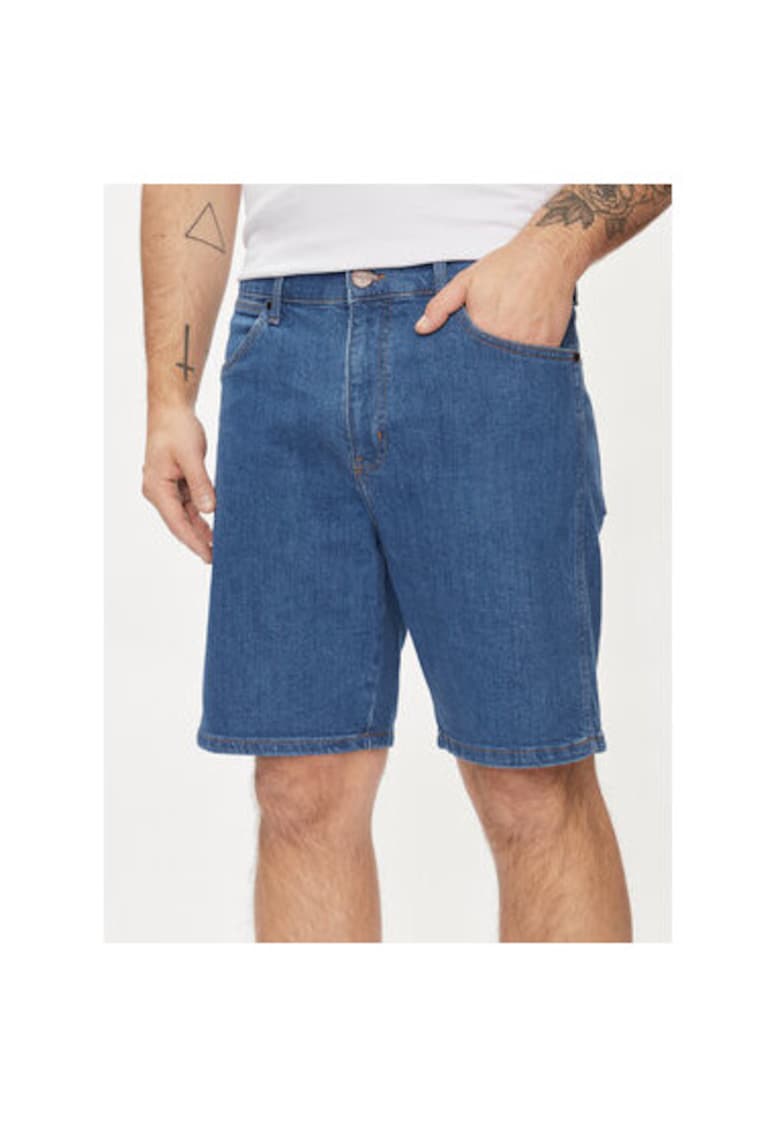 Blugi barbati - 303594794 - Bumbac - Albastru