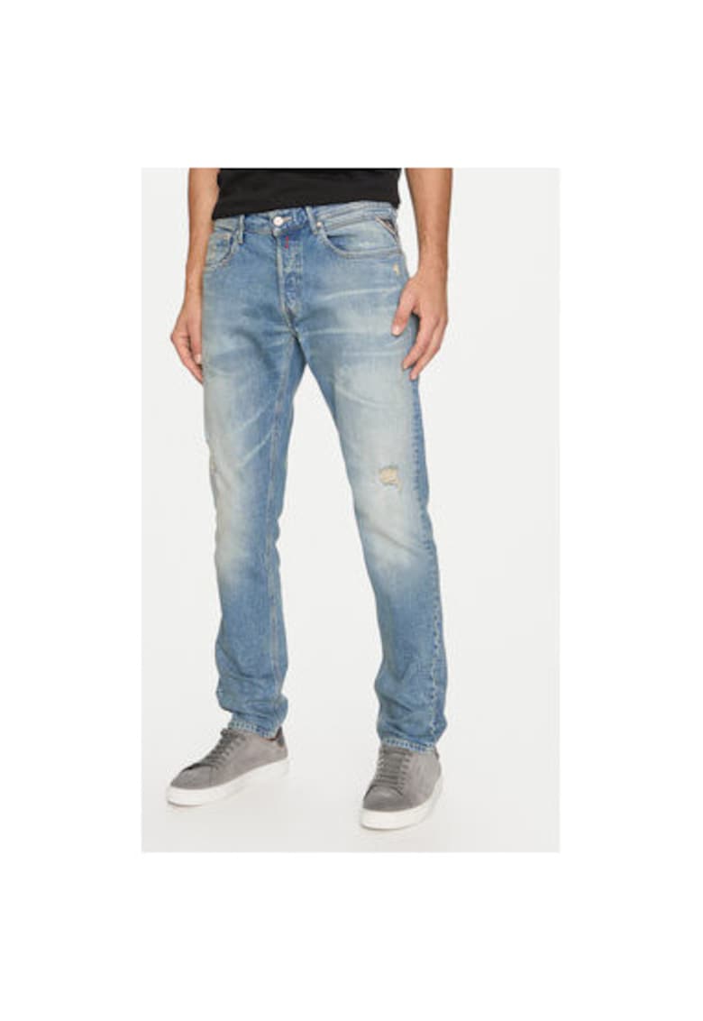 Blugi barbati - 304397097 - Bumbac - 489754 - Albastru