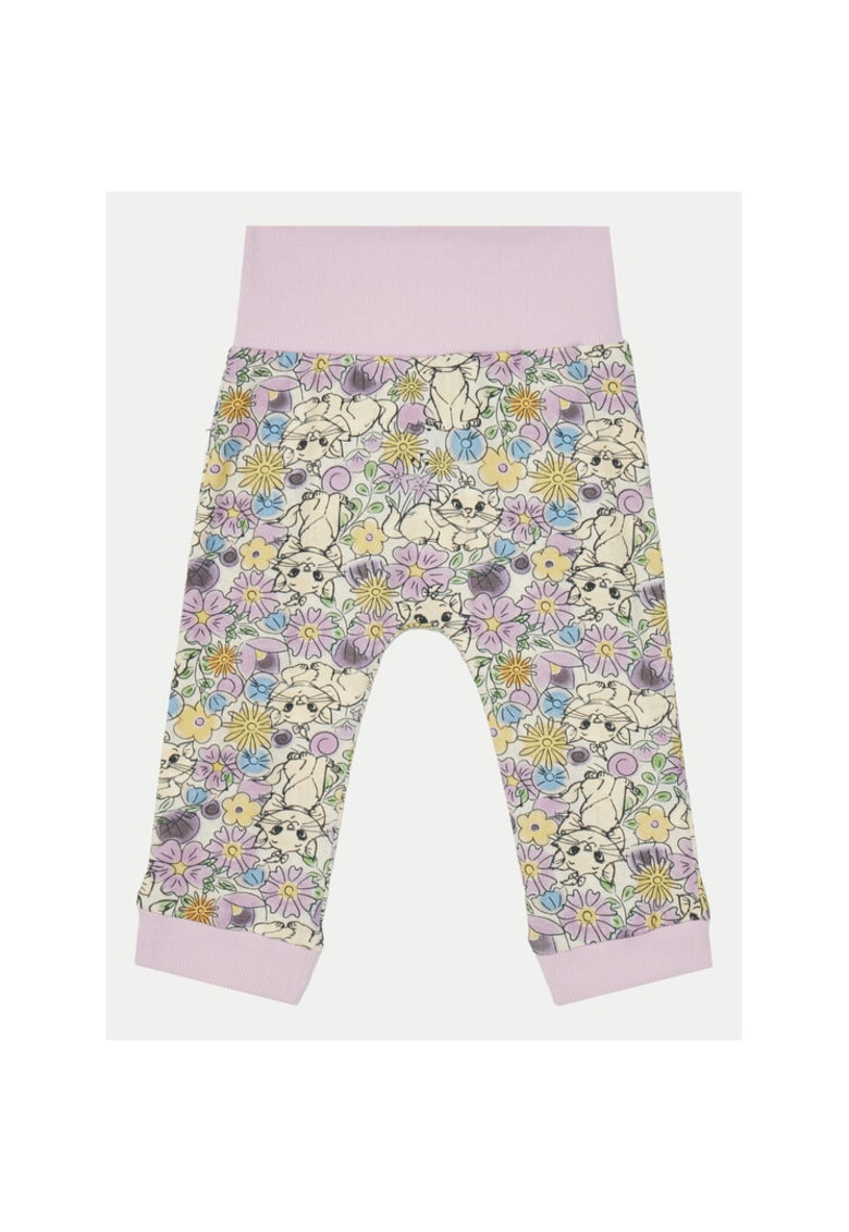 Pantaloni fete - 304719059 - Bumbac - Multicolor - Multicolor