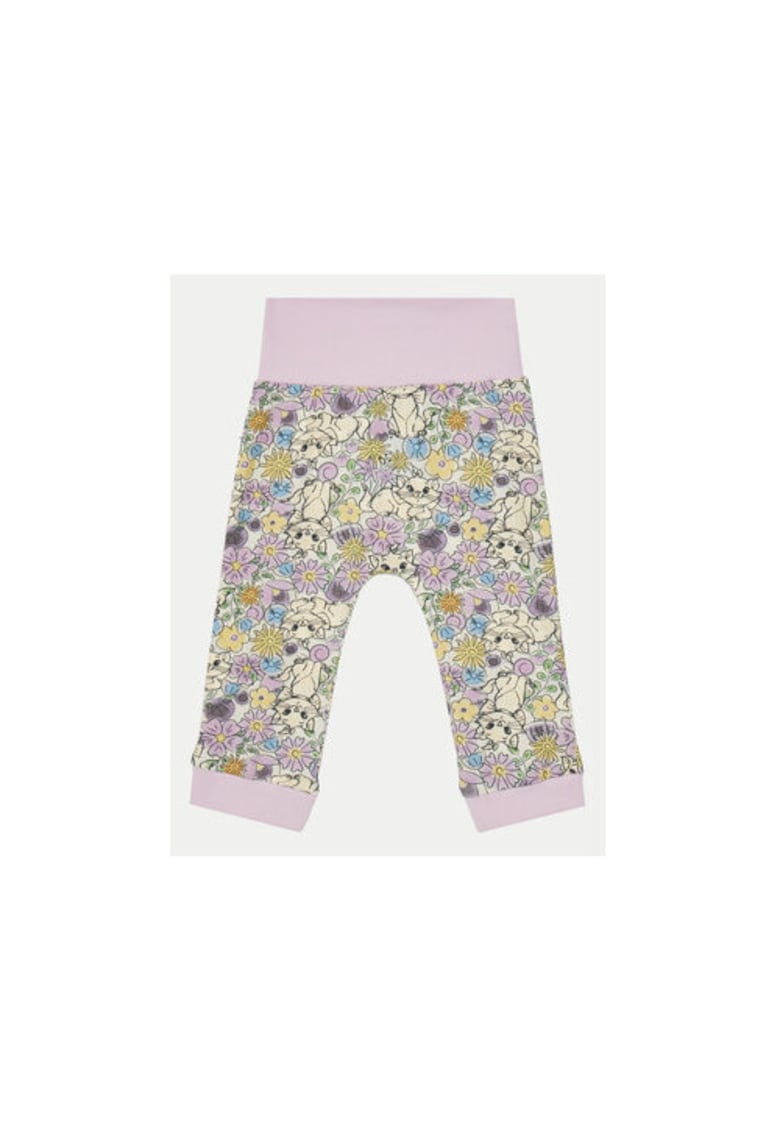 Pantaloni fete -  304719059 - Bumbac - Multicolor