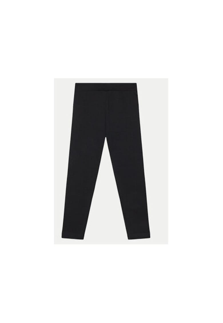 Pantaloni fete - 303943332 - Bumbac - Negru - Negru