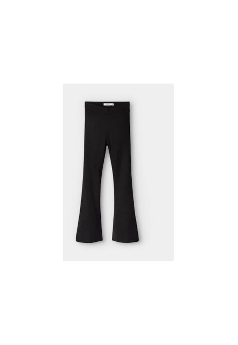 Pantaloni fete - 303697556 - Viscoza/Poliester - Negru - Negru