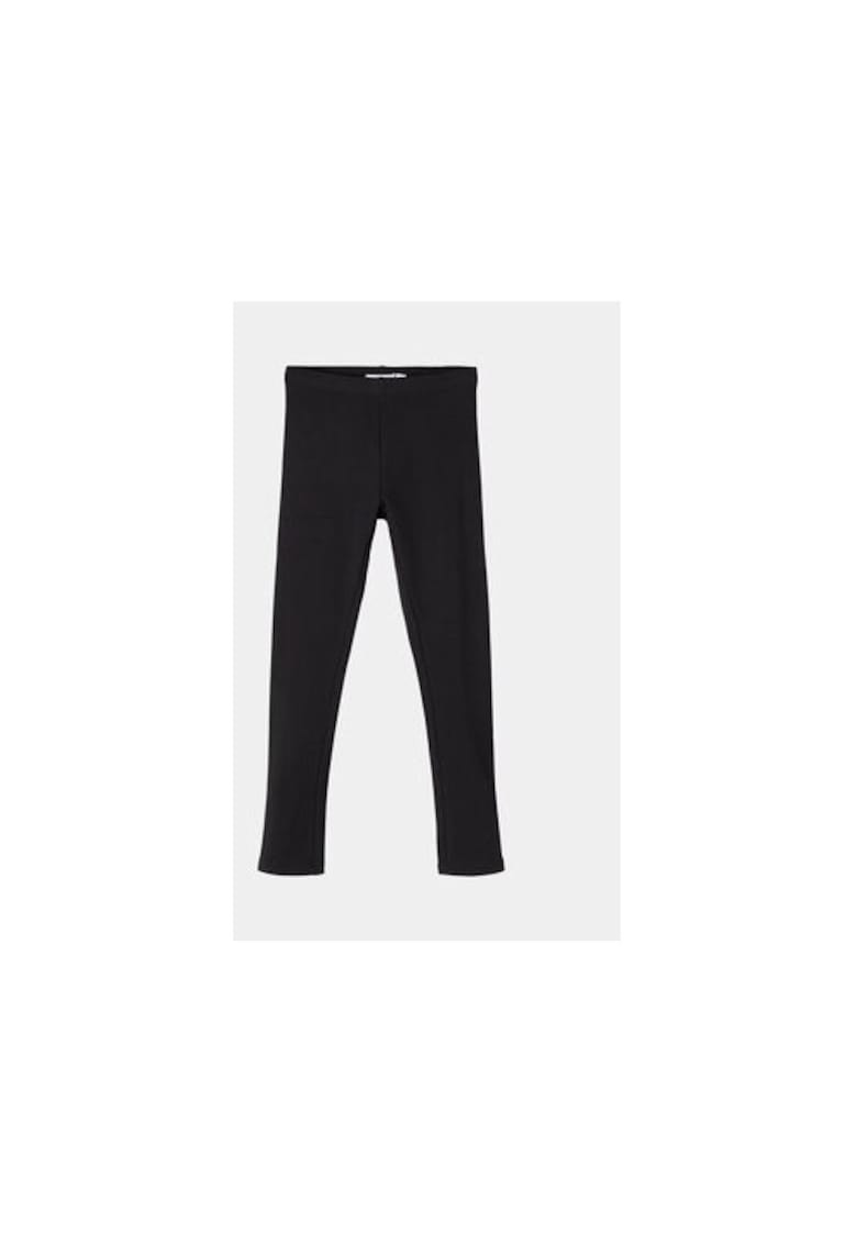 Pantaloni fete - 303359553 - Bumbac - Negru - Negru