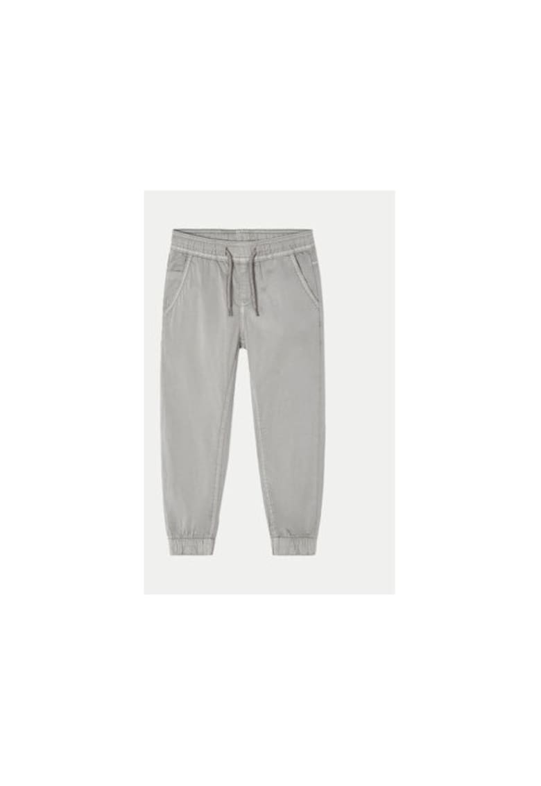 Pantaloni baieti - 303853334 - Bumbac - Gri