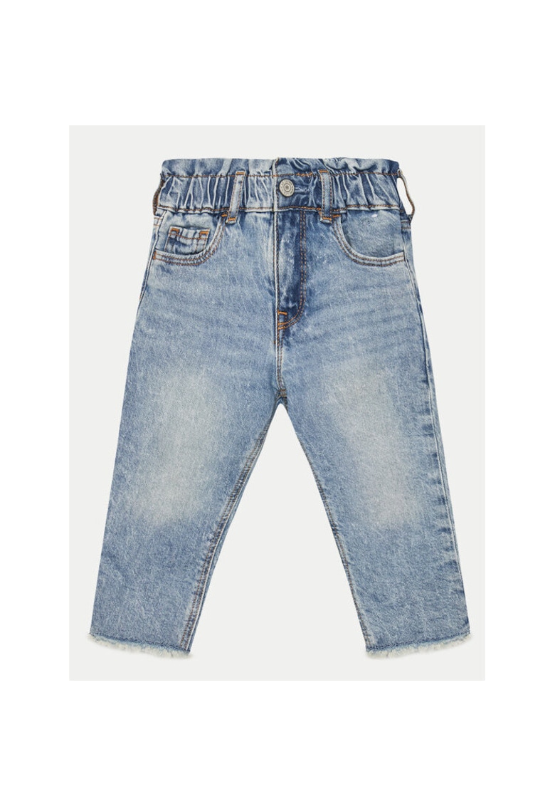 Blugi fete - 304164224 - Bumbac - Albastru - Albastru