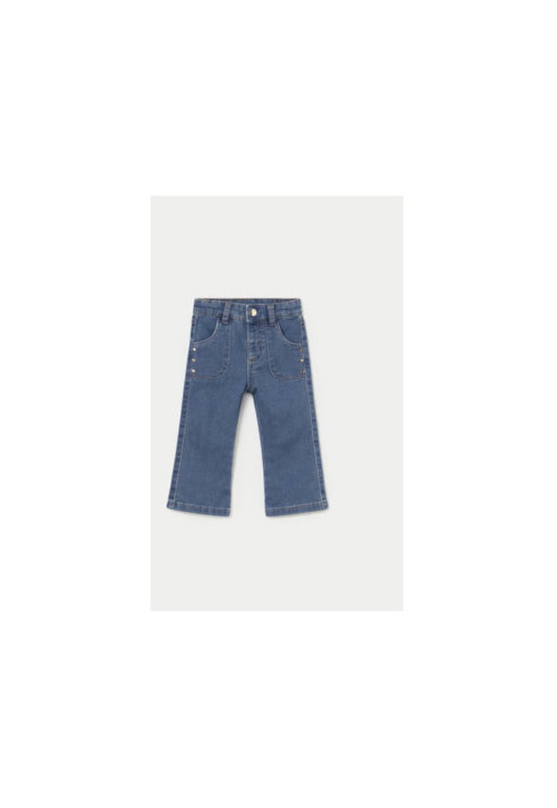 Blugi fete - 304319846 - Bumbac/Poliester - Albastru - Albastru