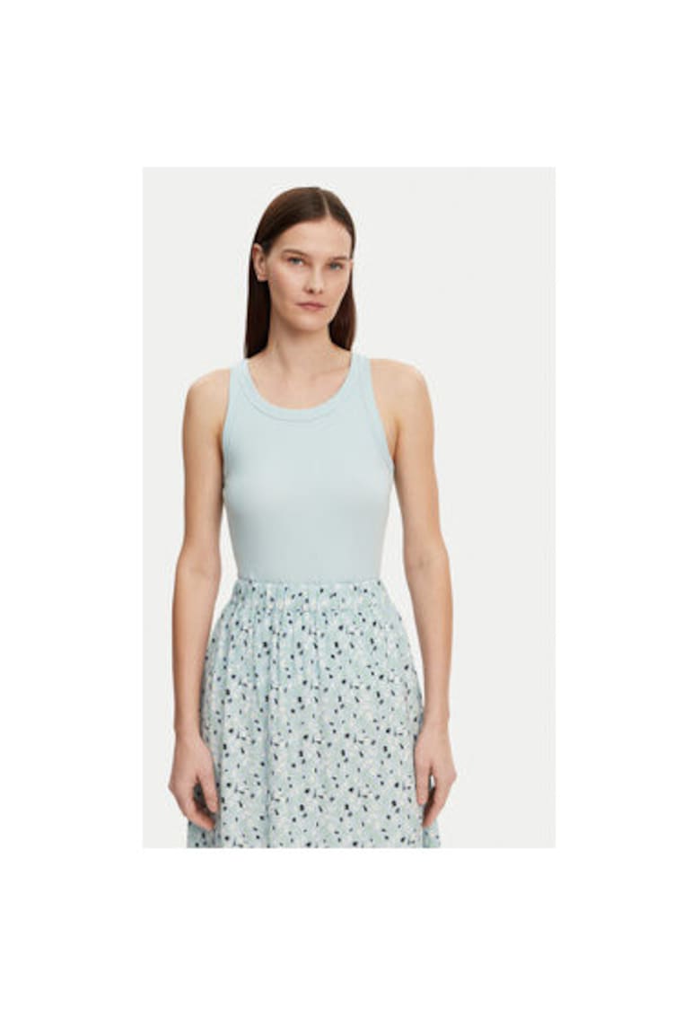 Tricou dama - 304884696 - Bumbac organic - Albastru Tricou dama - 304884696 - Bumbac organic - Albastru