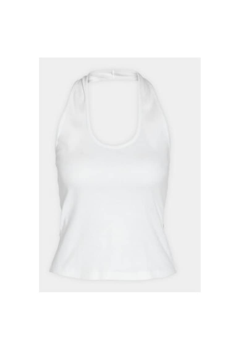 Tricou dama - 303483685 - Bumbac - Alb - Alb