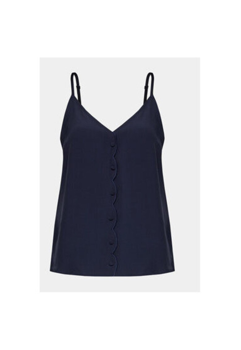 Tricou dama - 303164980 - Viscoza - Albastru Tricou dama - 303164980 - Viscoza - Albastru