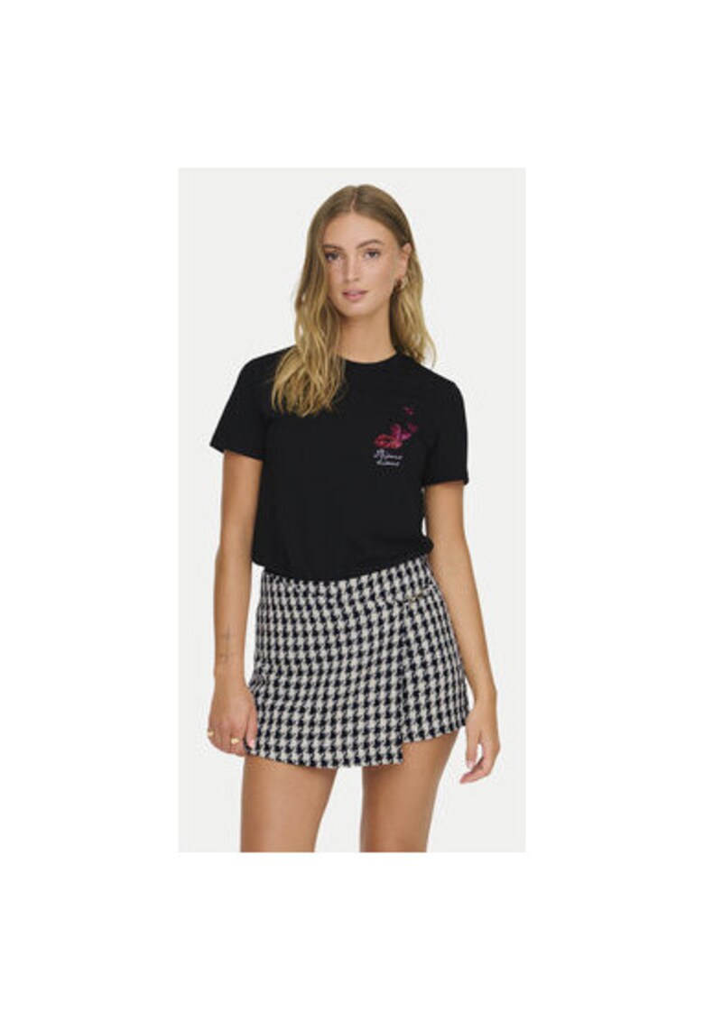 Tricou dama -  304518799 - Bumbac - Negru